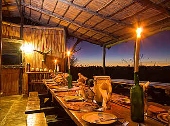 Oddball's Camp: Speisesaal