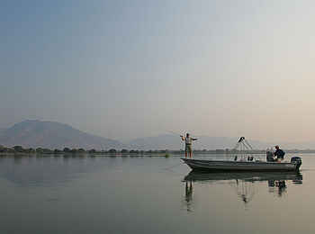 Royal Zambezi Lodge: Angelausflug