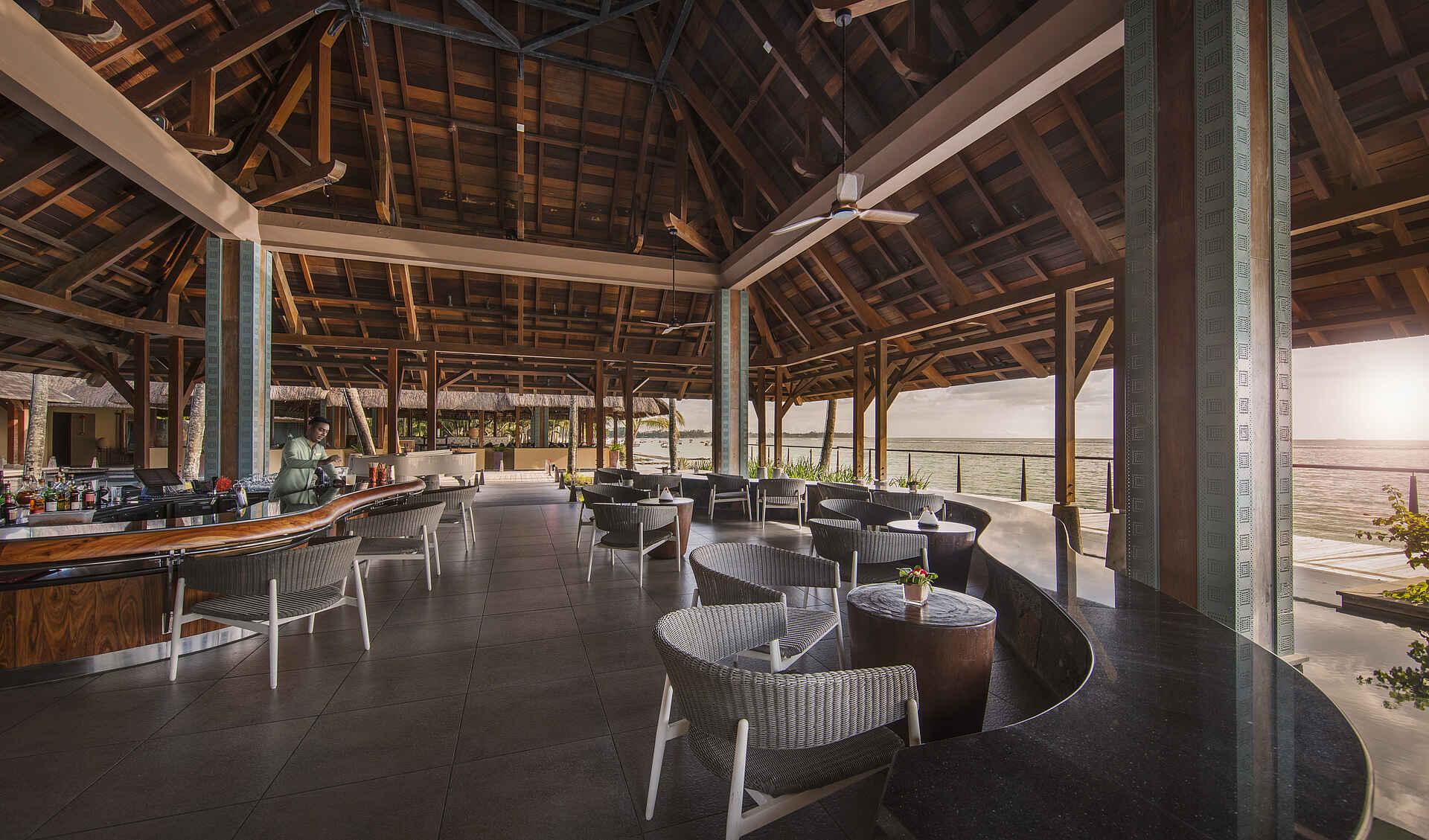 Trou Aux Biches Beachcomber Golf Resort & Spa: Barbereich Trou Aux Biches Beachcomber Golf Resort & Spa: Barbereich