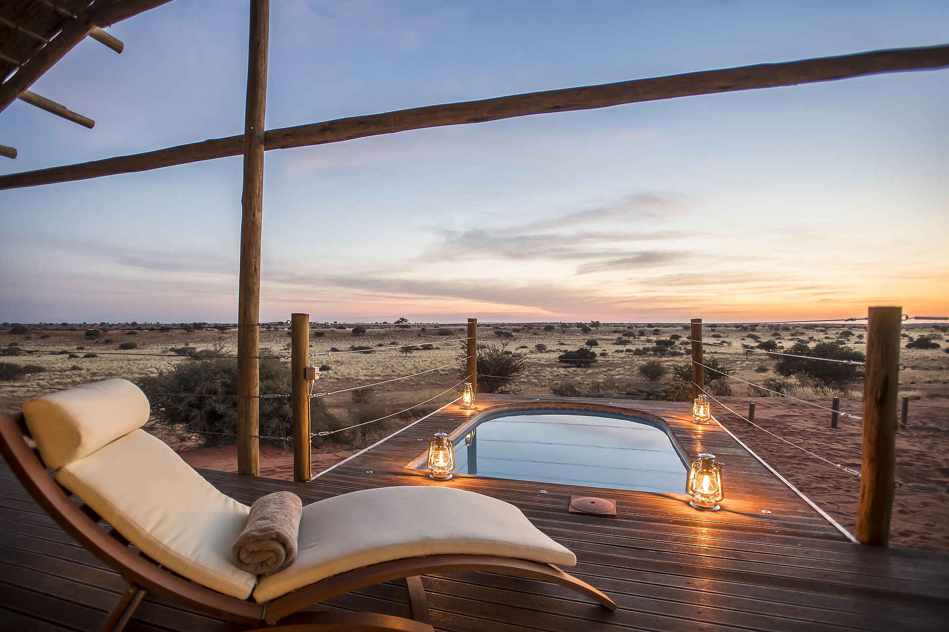 Bagatelle Kalahari Game Ranch: Ausblick