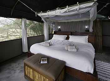 Busanga Bush Camp: Schlafzimmer Busanga Bush Camp: Schlafzimmer