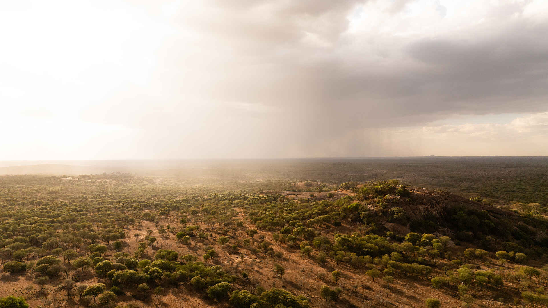 Charlie Serengeti Safari Camp: Regenwolke
