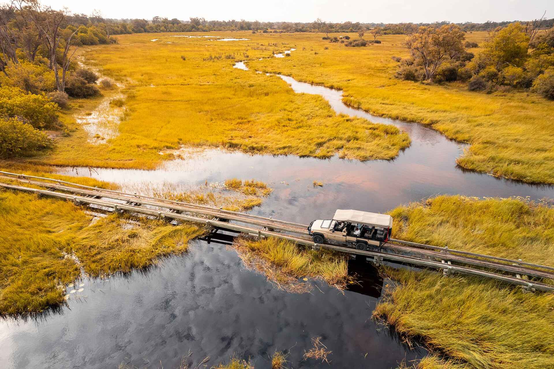 Little Sable Camp: Pirschfahrt durchs Delta
