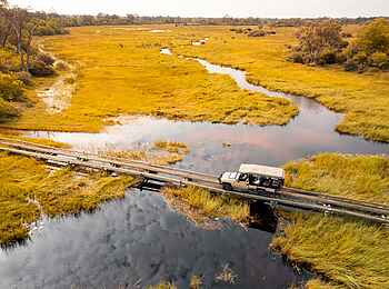 Little Sable Camp: Pirschfahrt durchs Delta Little Sable Camp: Pirschfahrt durchs Delta
