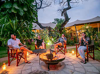 Shongwe Lookout Lodge: Die Boma