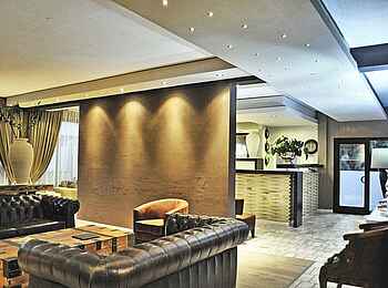 Swakopmund Sands Hotel: Lounge und Rezeption Swakopmund Sands Hotel: Lounge und Rezeption