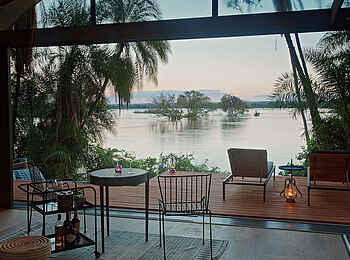 Thorntree River Lodge: Inseln im Sambesi Thorntree River Lodge: Inseln im Sambesi