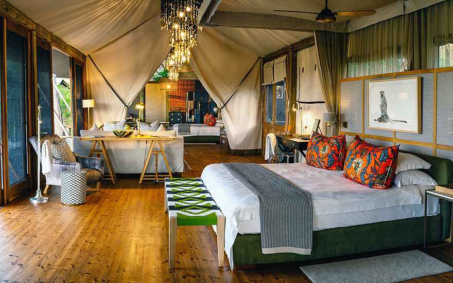 Tuludi Camp: Familiensuite Tuludi Camp: Familiensuite