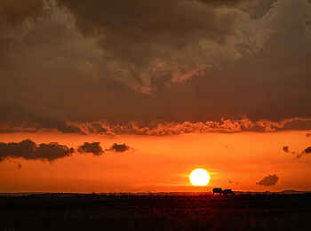 Entim Masai Mara: Sonnenuntergang