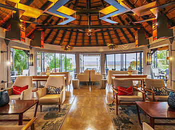 Chobe Water Villas: In der Lounge