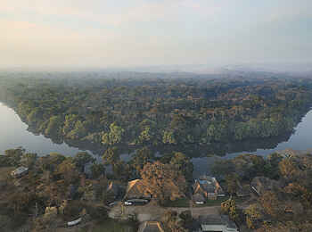 Lolelunga Private Reserve Lodge: Aus der Vogelperspektive
