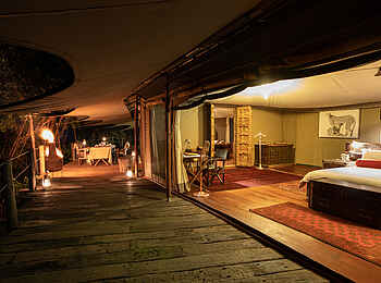 Mara Plains Jahazi: Blick in die Suite