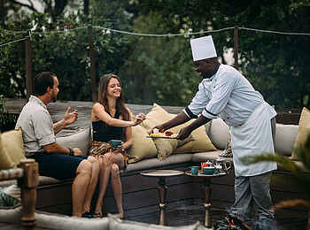 Old Drift Lodge: Gäste werden kulinarisch verwöhnt Old Drift Lodge: Gäste werden kulinarisch verwöhnt