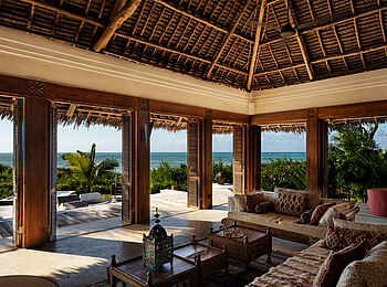 Qambani Luxury Resort: Blick aus der Lounge