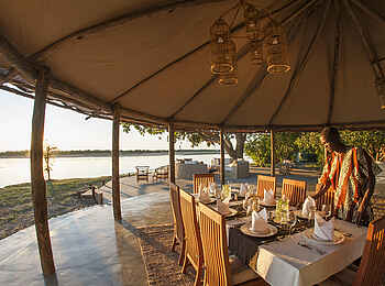 Three Rivers Camp: Abendstimmung