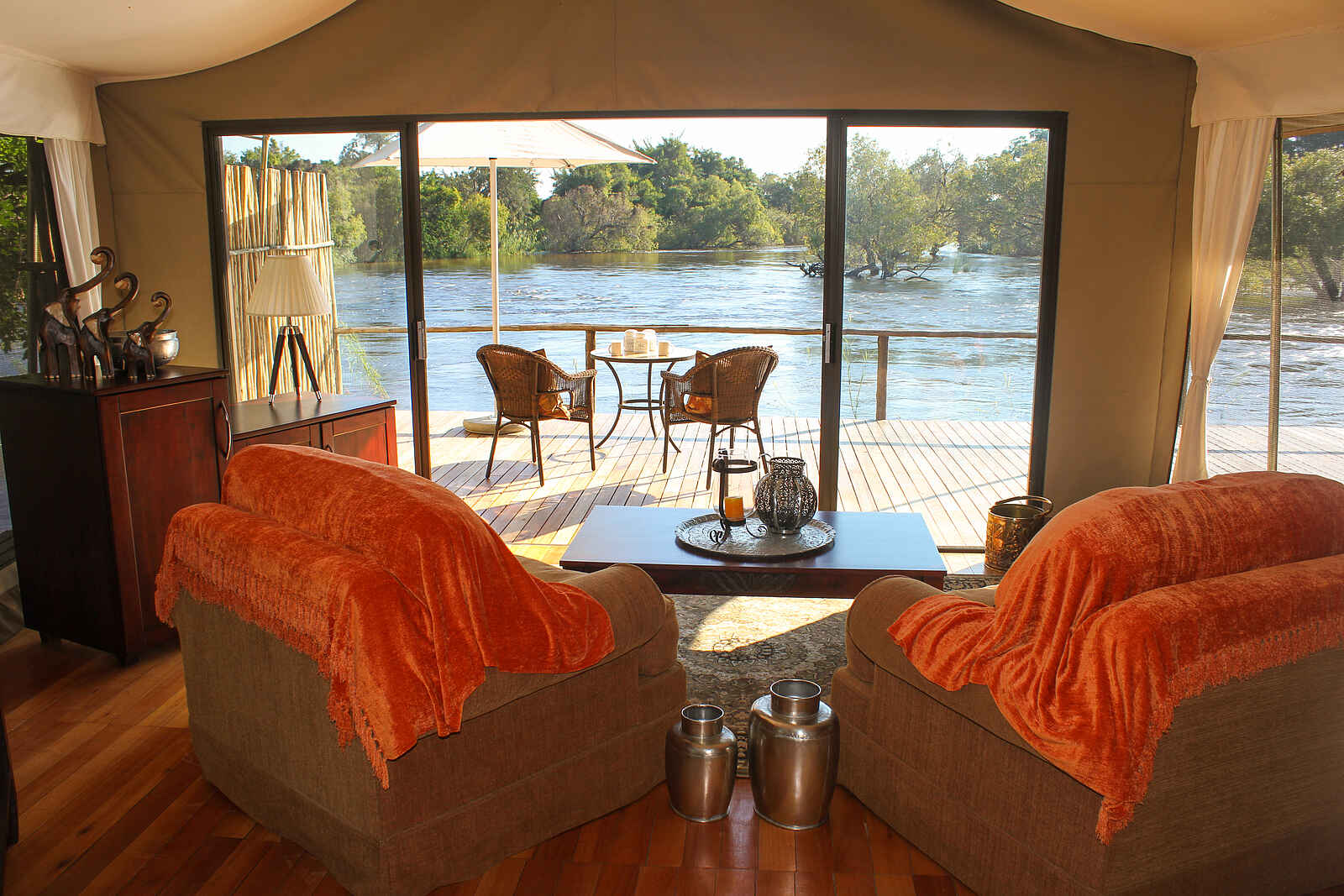 Zambezi Sands: Private Lounge Zambezi Sands: Private Lounge