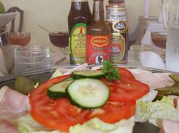 Hotel Eberwein: Gemüseteller Hotel Eberwein: Gemüseteller