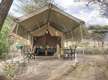 Koros Camp: Gästezelt