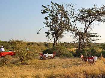 Olare Mara Kempinski: Bush Lunch