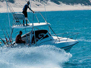 Anantara Bazaruto Island Resort and Spa: Hochseeangelboot