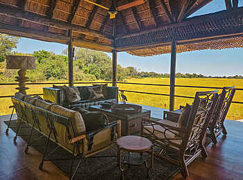 Kanana-Nyana-Camp: Terrasse