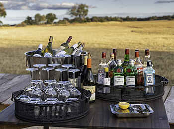 Kiri Camp: Die Sundowner Bar Kiri Camp: Die Sundowner Bar