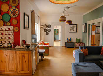 PheZulu Guest Lodge: In der Lounge