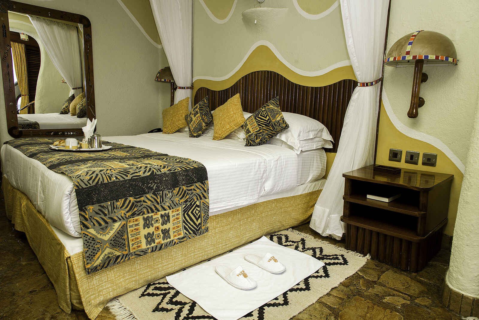 Mara Serena Safari Lodge: Typisches Gästezimmer Mara Serena Safari Lodge: Typisches Gästezimmer