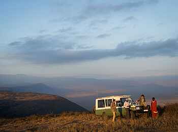 Entamanu Ngorongoro Camp: Pause unterwegs