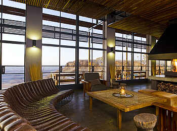 Fish River Lodge: Gemütliche Lobby