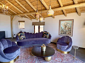 Red Dunes Lodge: Blick hinein