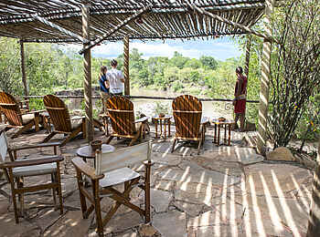 Soroi Private Wing Camp: Sitzbereich Hippobar