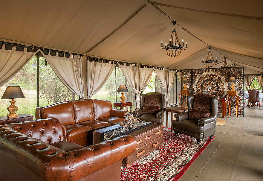 Tarangire Kuro Treetops Lodge: Lounge Tarangire Kuro Treetops Lodge: Lounge