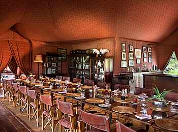 Jack's Camp: Esstisch