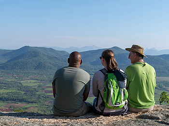 Musangano Lodge: Blick vom Mount Chigkanga