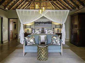 Savanna Lodge: Schlafzimmer der Savanna Suite Savanna Lodge: Schlafzimmer der Savanna Suite
