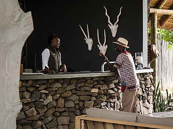 Simbavati River Lodge: Rezeption