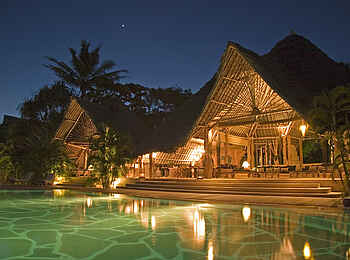 Alfajiri Villas: Garden Villa am Abend