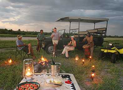 Haina Kalahari Lodge: Busch-Picknick Haina Kalahari Lodge: Busch-Picknick