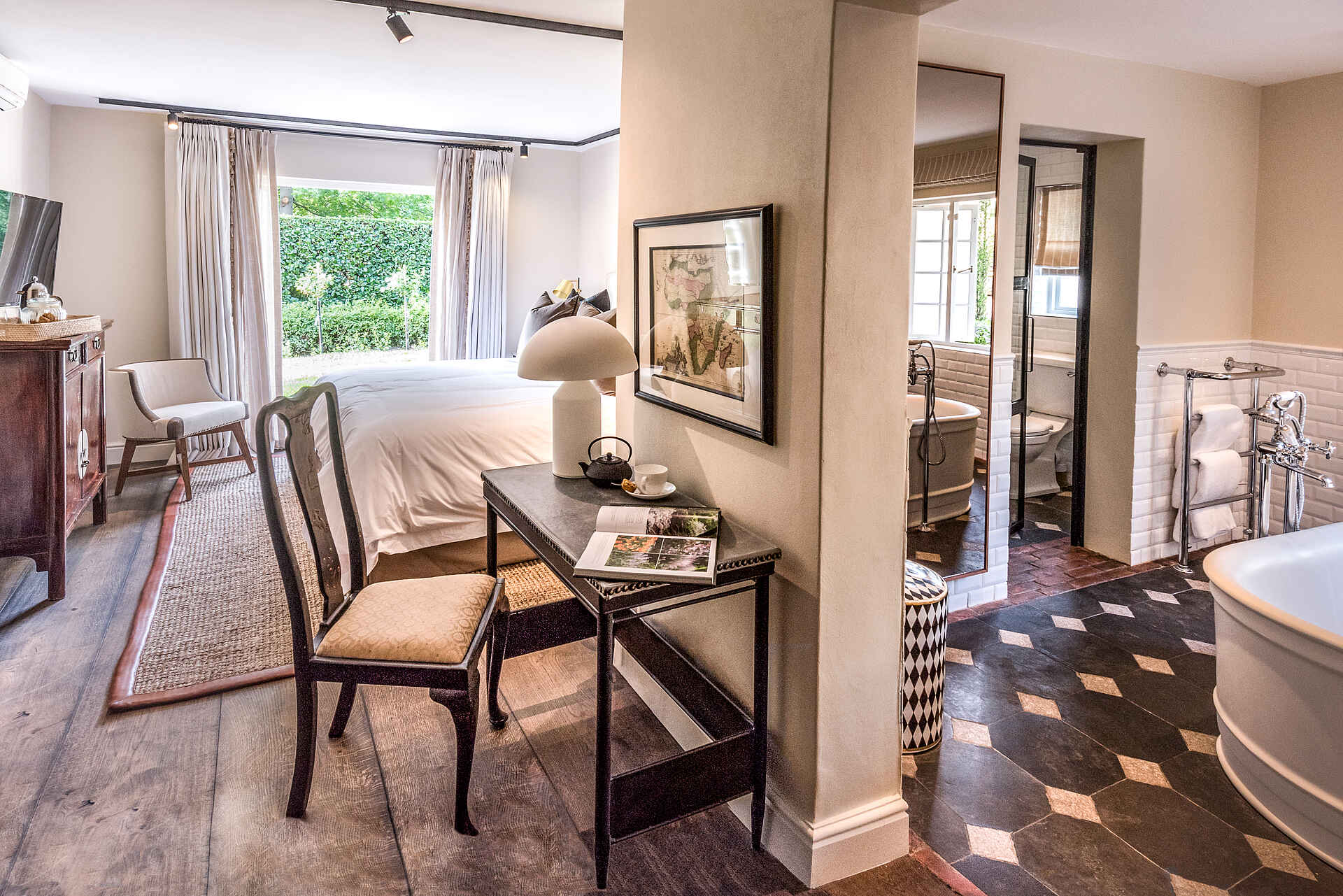 La Clé Lodge: Courtyard Room