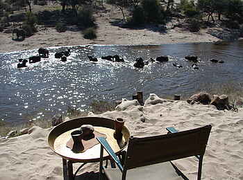 Meno a Kwena Camp: Ausblick