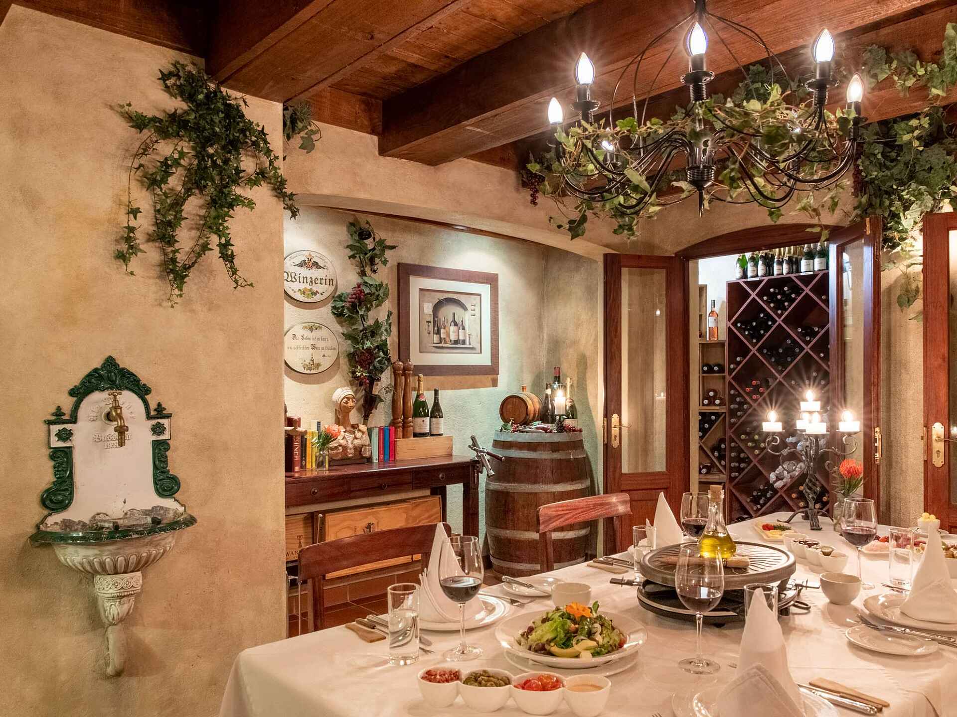 Oliver's: Im Weinkeller