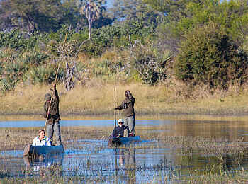 Rra Dinare Camp: Mokoro-Tour