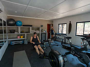 Sanguni Safari Lodge: Das Fitnessstudio