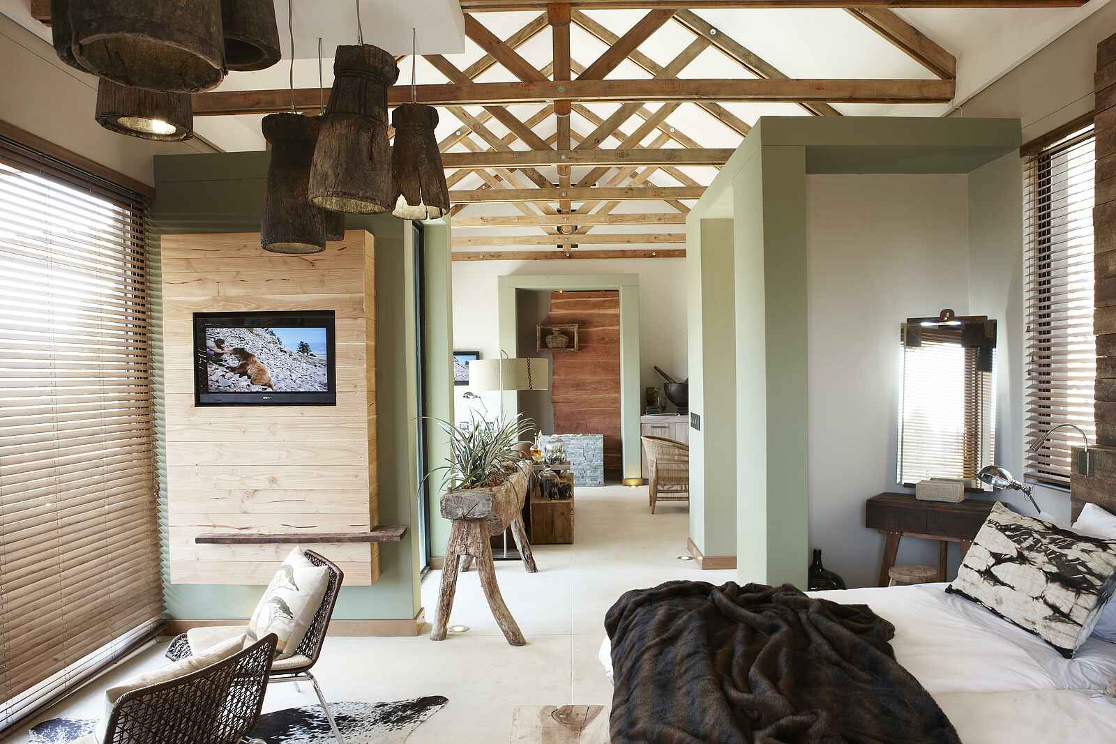 The Olive Exclusive: Caprivi - Blick durch die Suite The Olive Exclusive: Caprivi - Blick durch die Suite