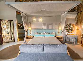 Thonga Beach Lodge: Doppelzimmer der Deluxe Ocean View Familienvilla Thonga Beach Lodge: Doppelzimmer der Deluxe Ocean View Familienvilla