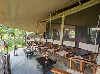 Mara Ngenche Camp: Sitzgelegenheiten mit Blick