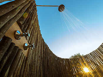 Splash Camp: Außendusche