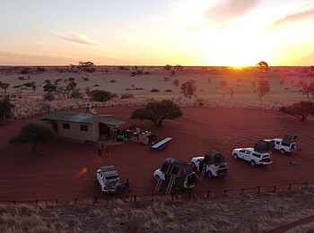 Bagatelle Kalahari Game Ranch: Campsite