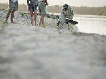 Kiba Point Selous: Am Rufiji River